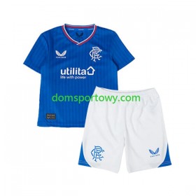 Koszulka Rangers Dziecięcy Domowe Koszulki Piłkarskie 2023-2024 Krótki Rękaw